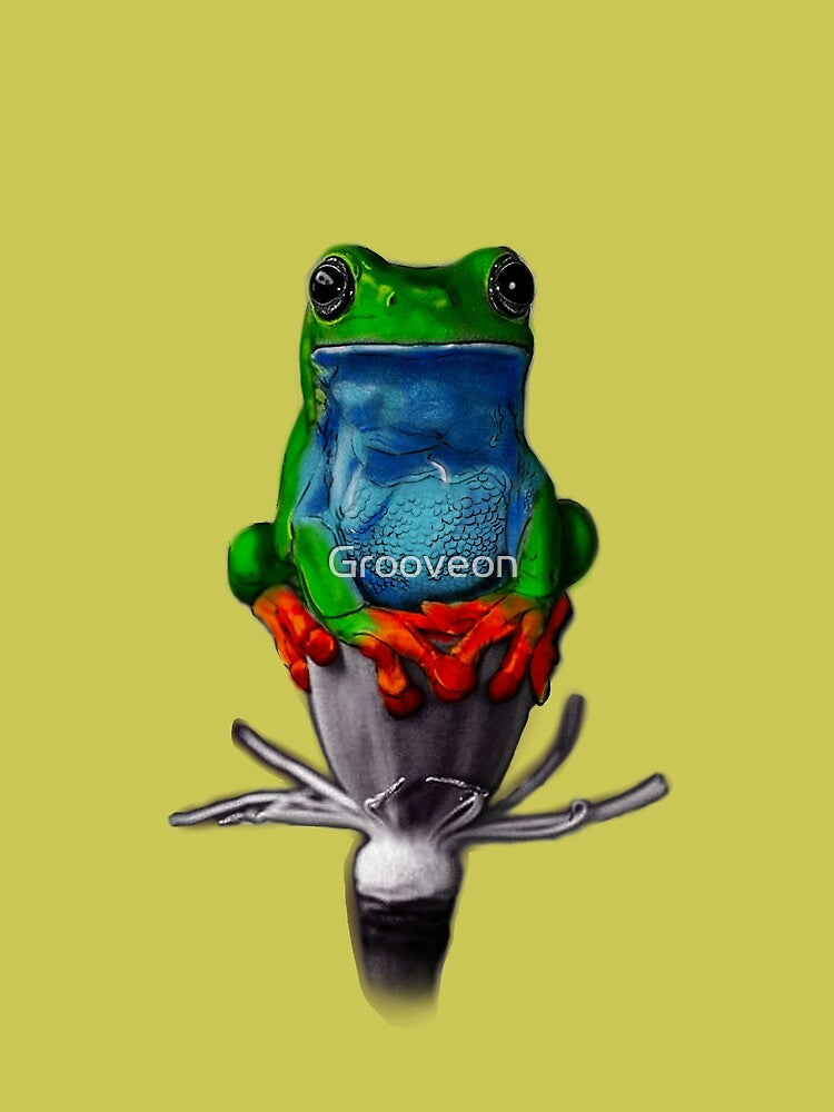 Frog on your head by Astralcomplex
