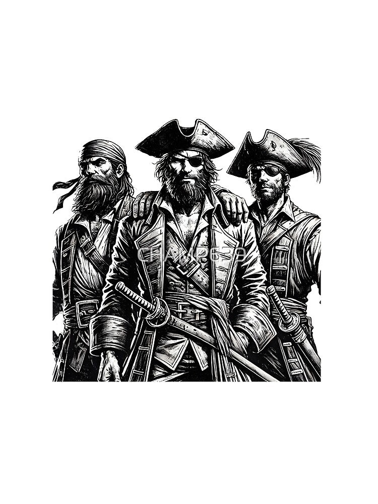 Pirate with friend by CHAMP639