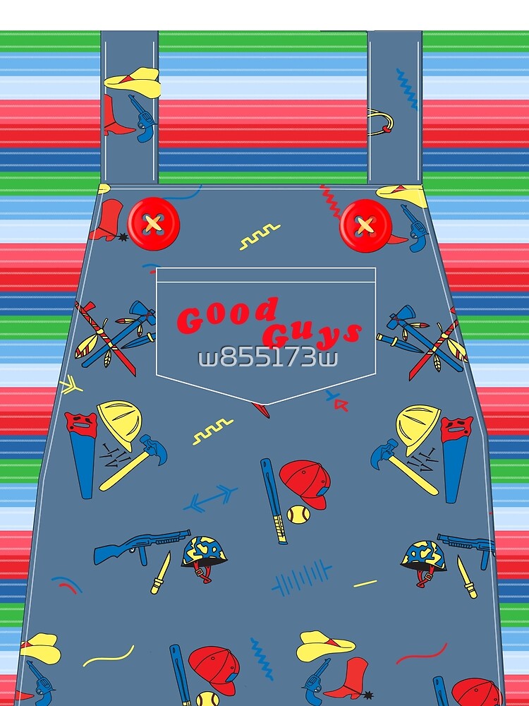 Good Guys Child's Play Chucky - Killer Doll Overalls by w855173w