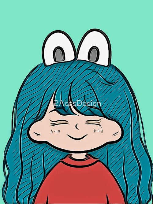 3 - Bunny Girl, cute cartoon couples design for children, for family, for brother and sister or for best friends. by 2AcesDesign