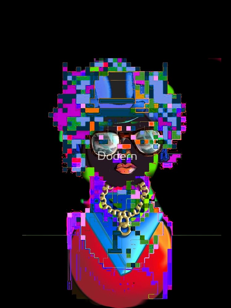 Cubism Friend Character Design Pixel 8 bit Games Adventure Aesthetic Pixel Art Gift by Dodern