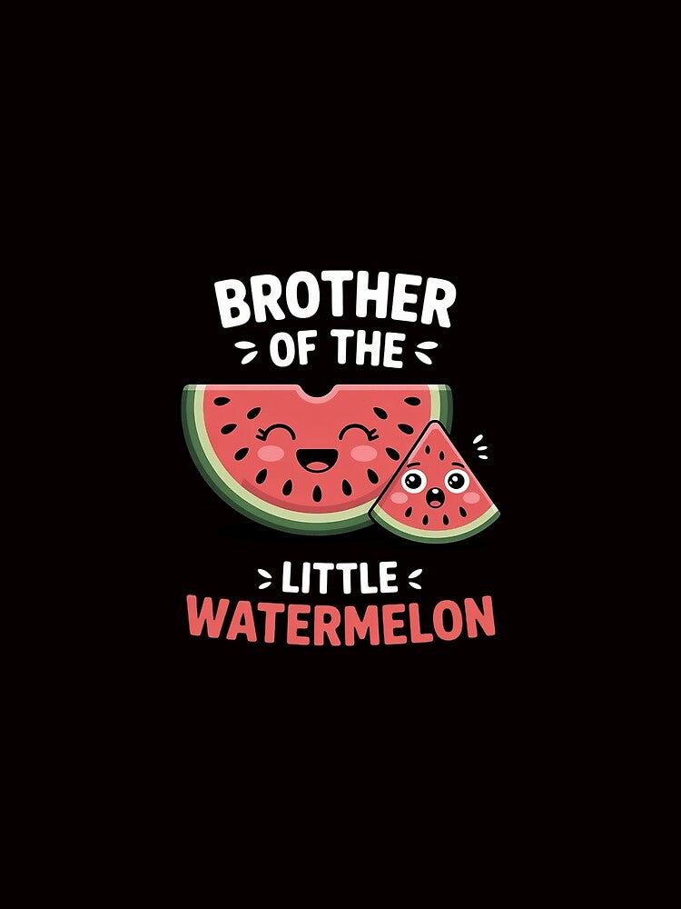 Brother Of The Little Watermelon Melon Family Matching by MelSurf