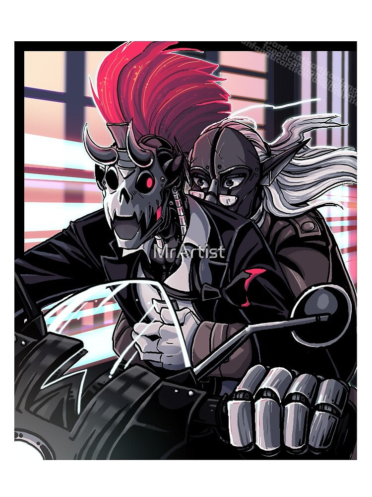 Neon Ride by MrArtist