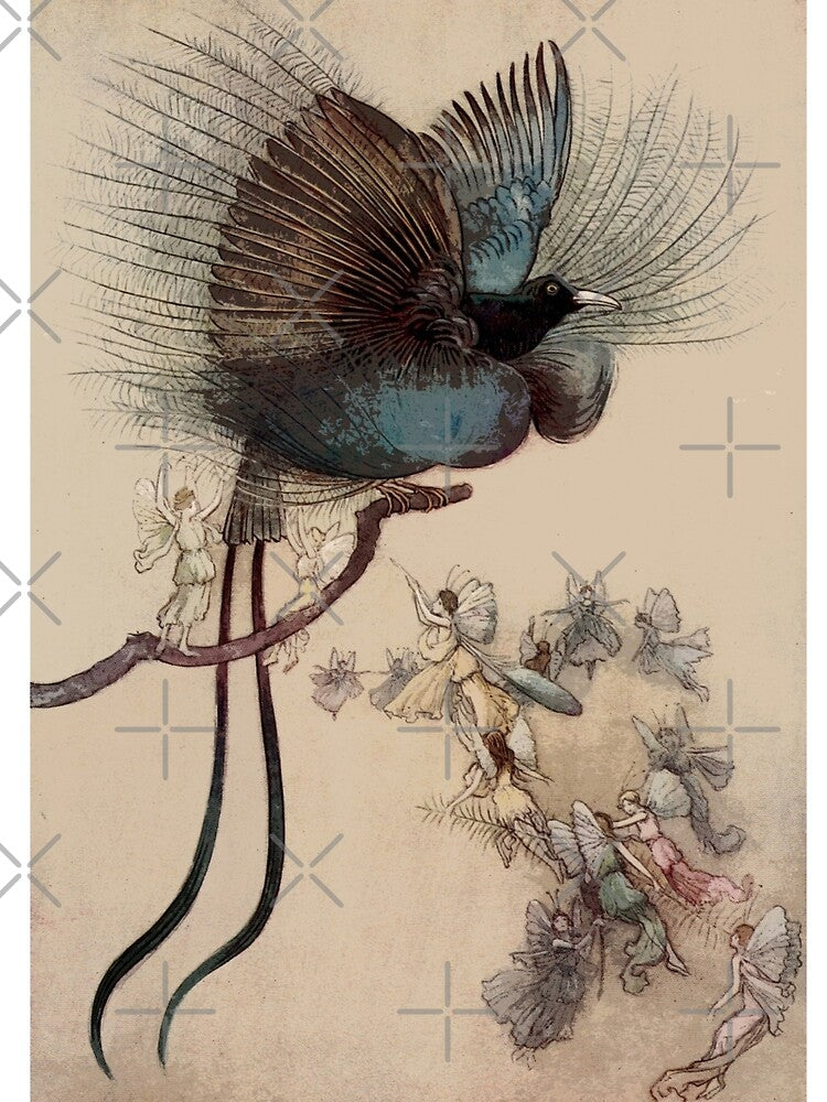 Vintage Illustration Warwick Goble Water Babies by Bellathewilde