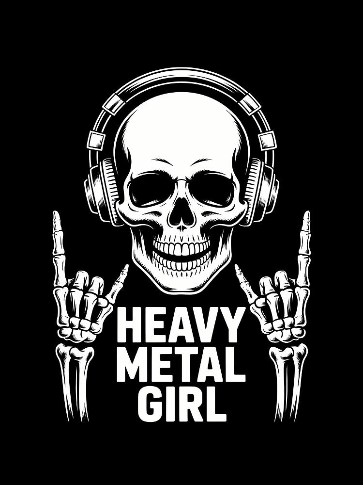 Rock Music Lovers Skull by gourpmerzihd