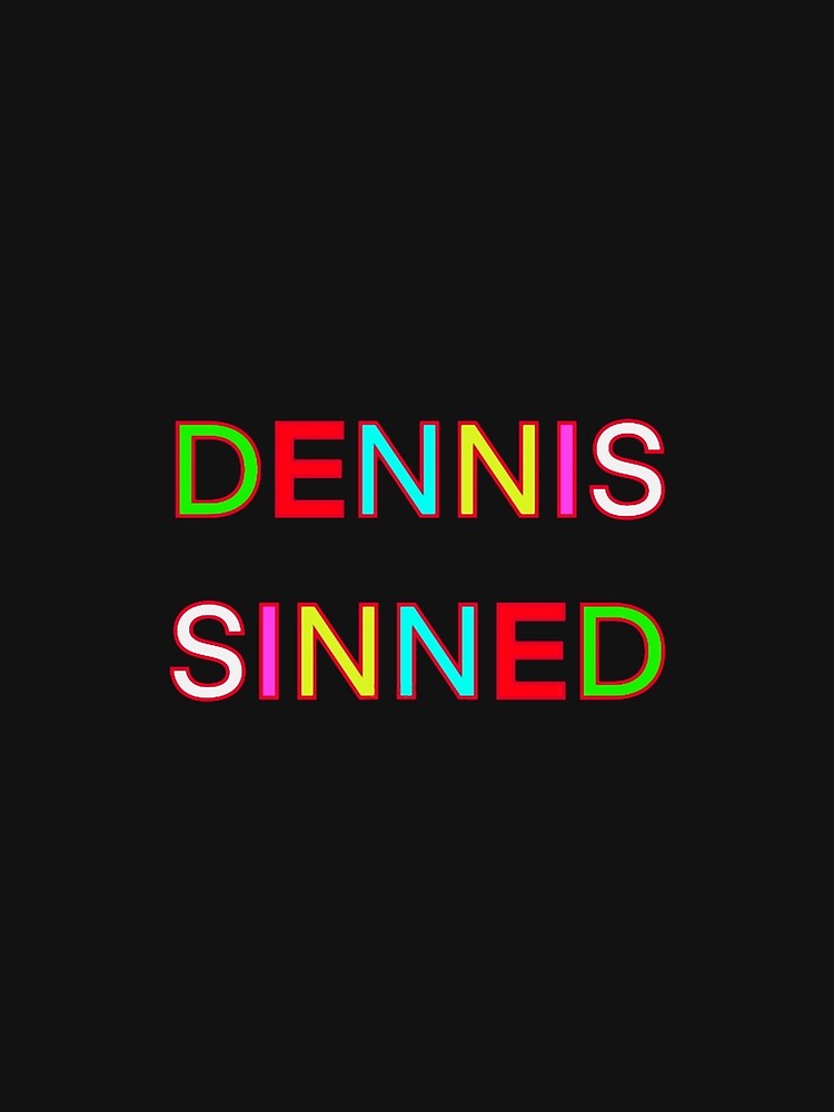DENNIS SINNED PALINDROME Oversized by JewelsPark