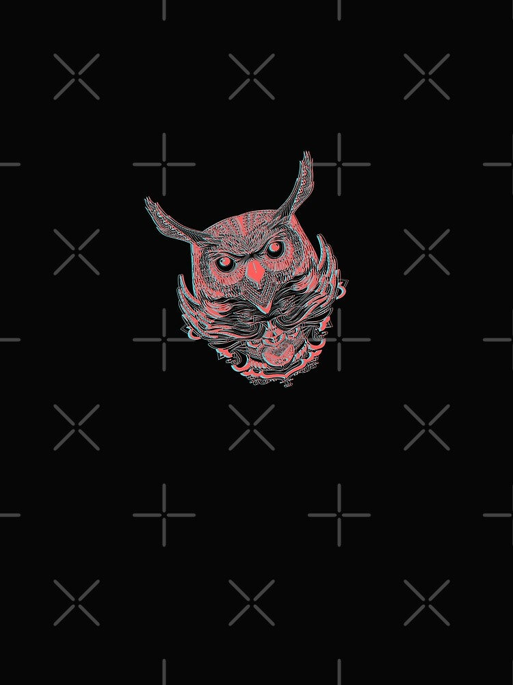 Scary Owl by noahzboxvintage