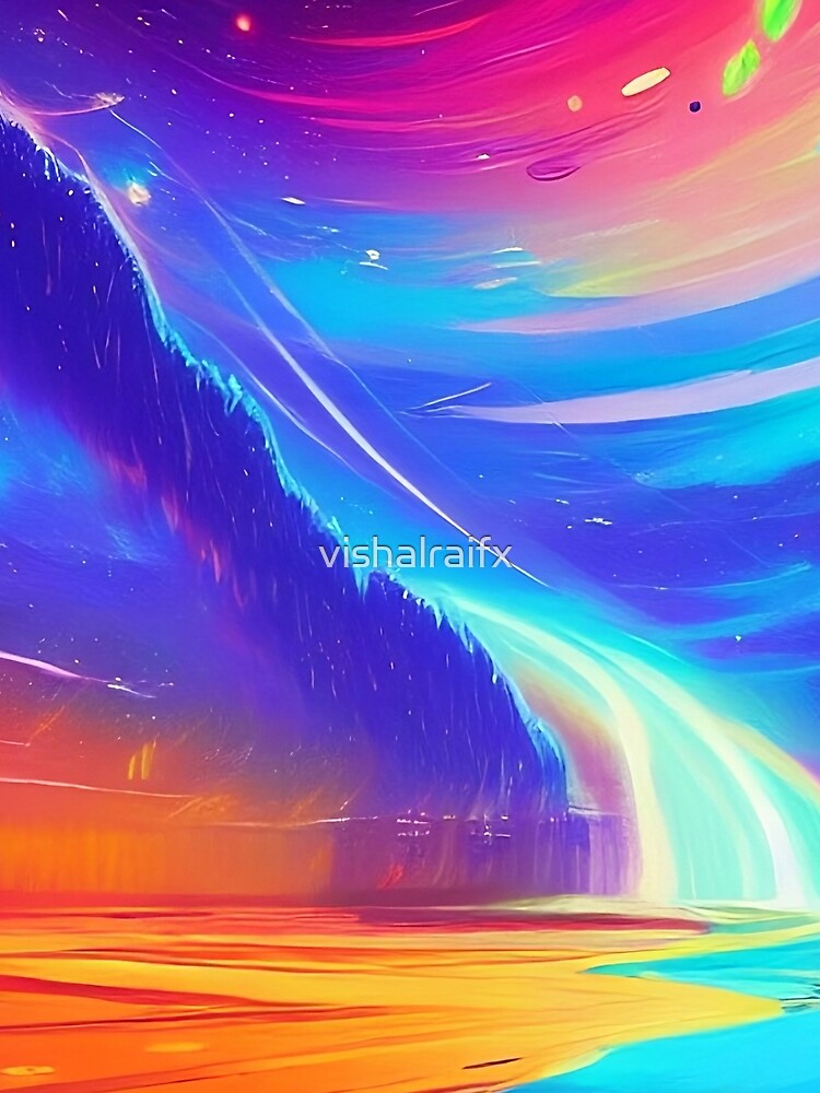 Colorful surreal landscapes scenery with vibrant colors 39 by vishalraifx