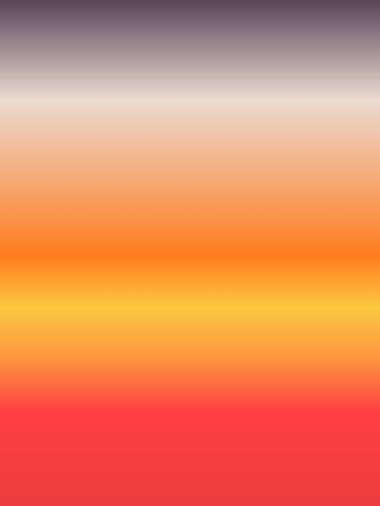 Multicolored Gradient - Sunset Inspired by AmbientArtCo