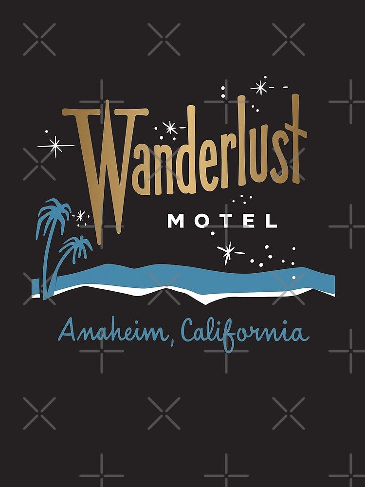 Wanderlust Motel Anaheim California by Corinne Alexa Jackson