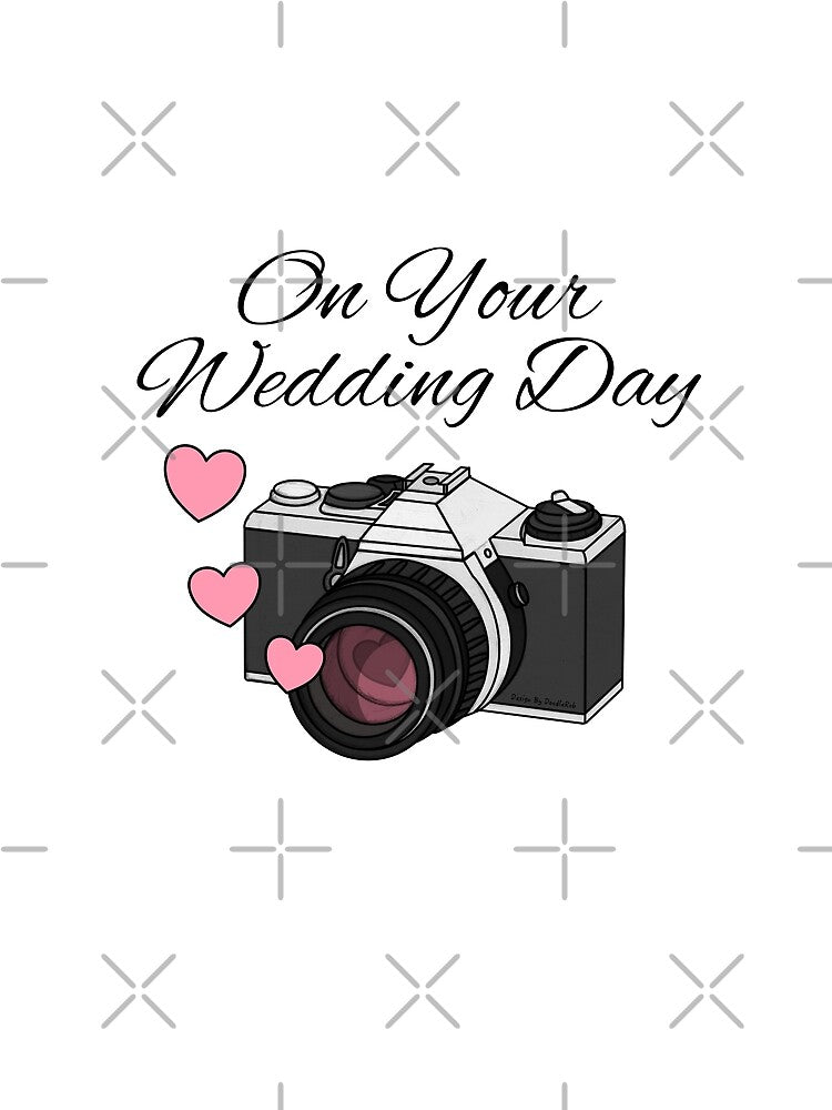 On Your Wedding Day, Retro Camera, Photography Enthusiast by doodlerob