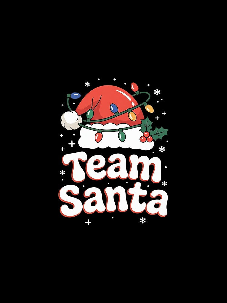 Team Santa Claus Christmas Family Matching Pajama Funny Xmas by AmparoBoyle