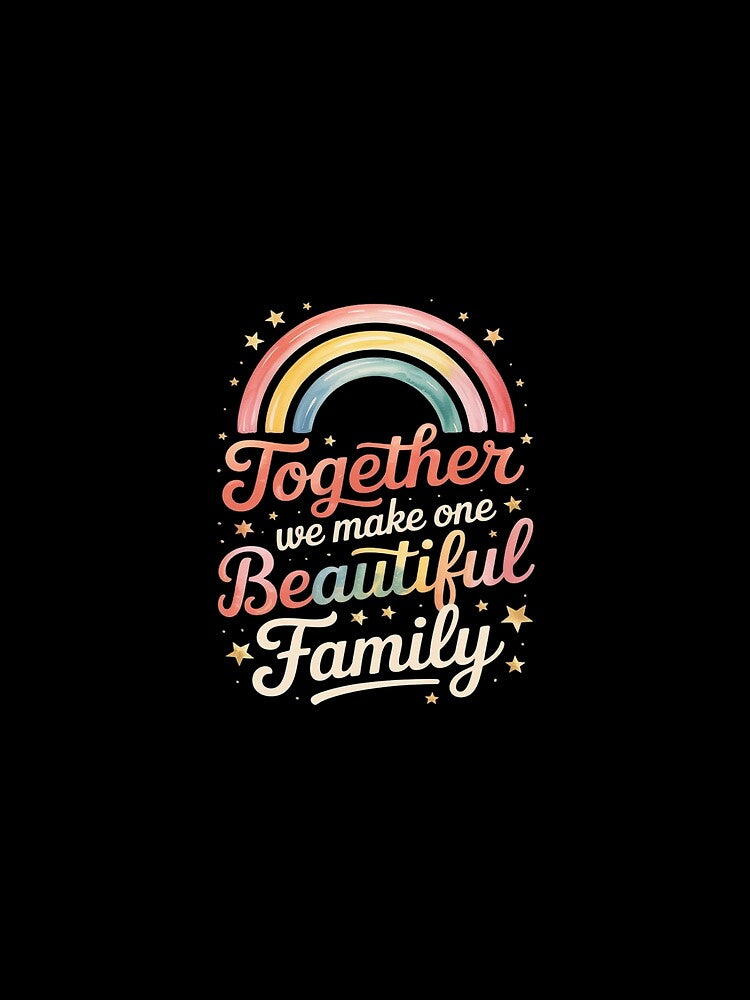 Together We Make One Beautiful Family Reunion Group Matching by BubblePancake