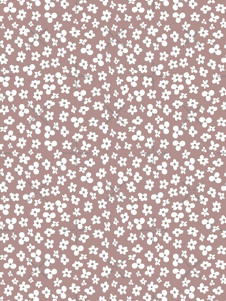 Pink Daisies Pattern by Michouprint
