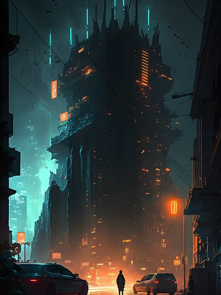 cyberpunk night city by R&B Art and design