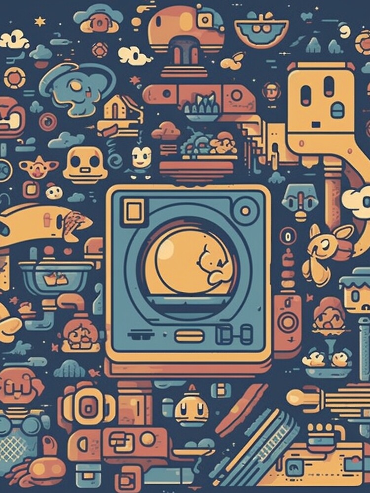 Relive the golden age 16bit inspired gaming design ?️? by RobotBadGuy0