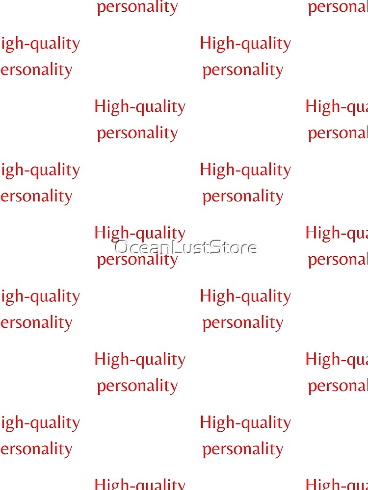 High-quality personality by OceanLustStore
