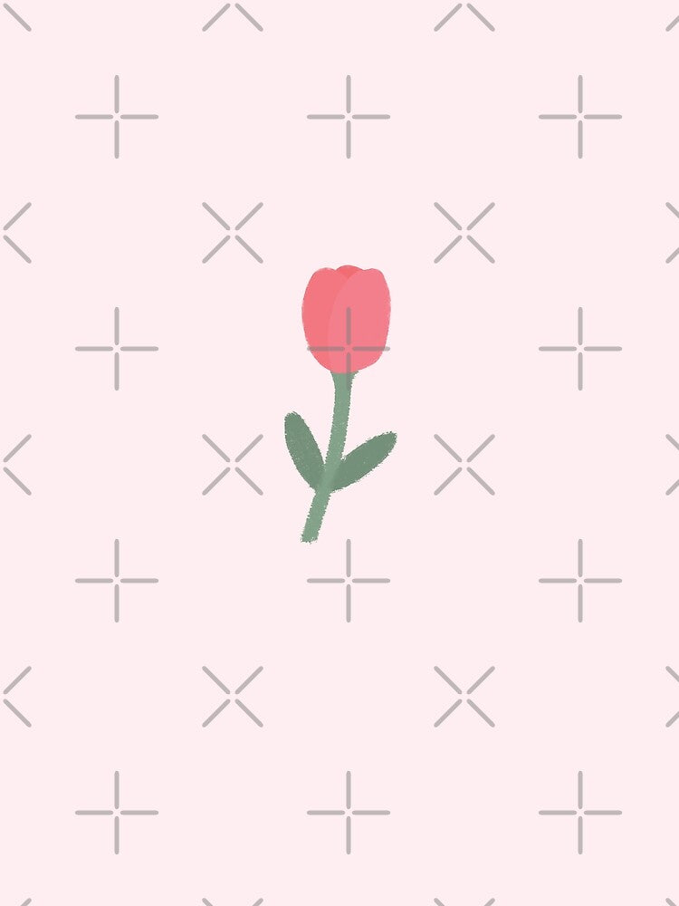 Pastel Pink Tulip by wonderxwander