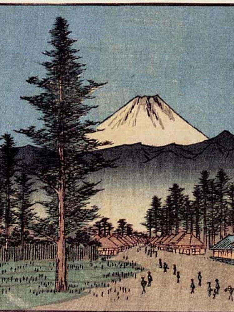 Hiroshige's Aoyama in the Eastern Capital by mosfunky