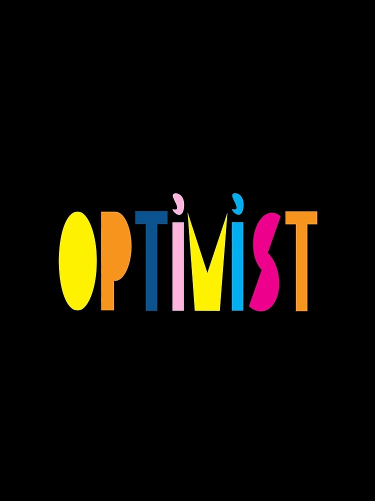 Optimist Women Men Kid Top Graphic Soft Colorful Casual Cool by iesingc