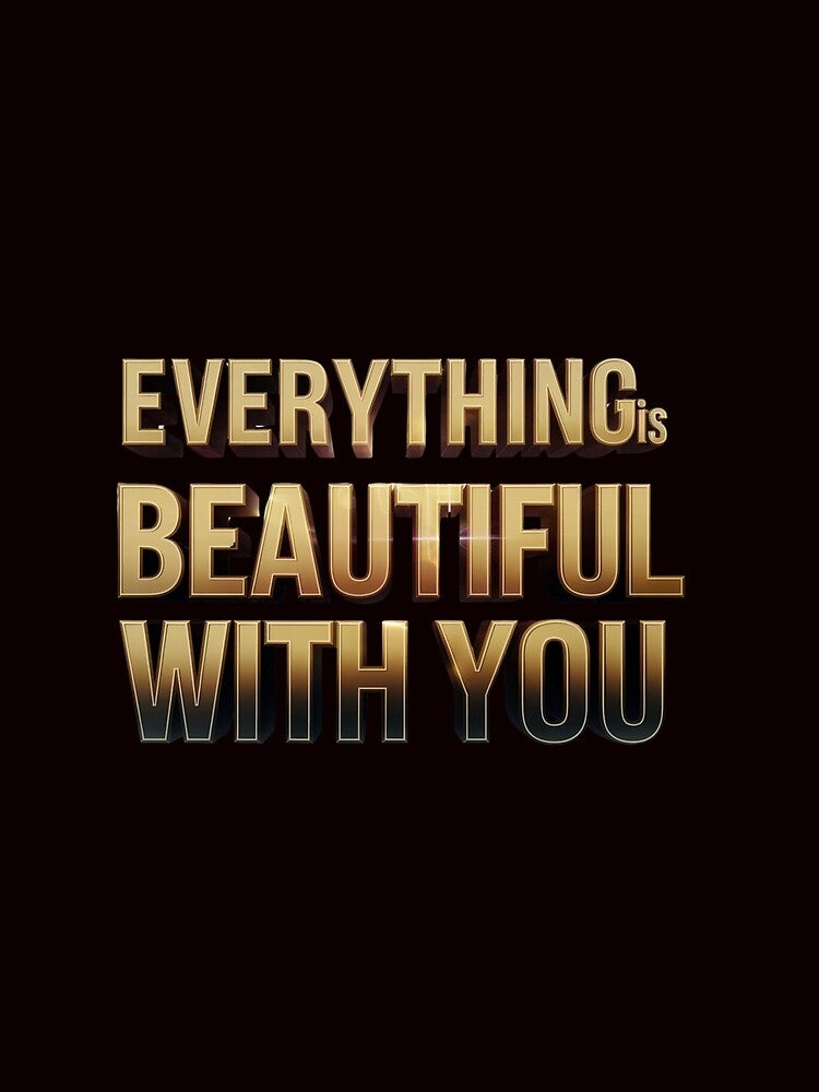 Everything is Beautiful With You – Unisex Drop Shoulder Sweatshirt by TrendyCanvasC