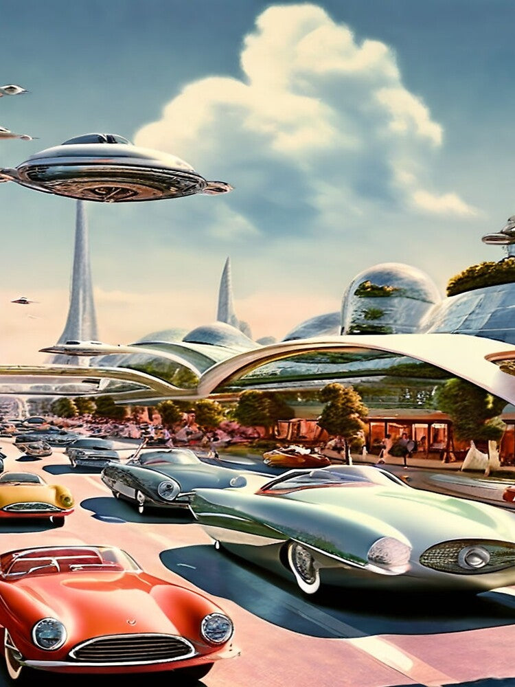 Retro Futurism by Collection de trésors