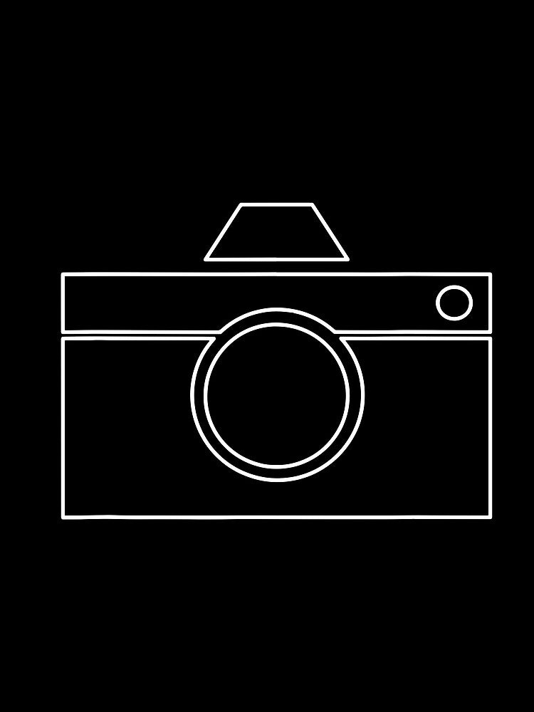 Camera Graphic Photographer T-Shirt by TobyLewis1592