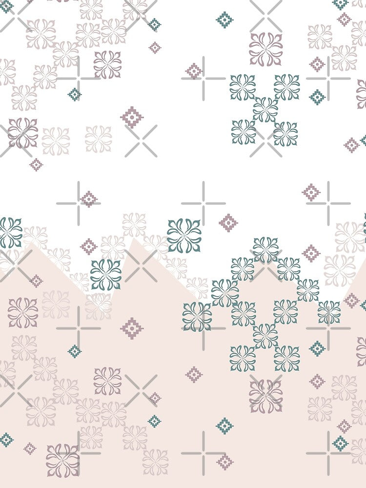 Soft Pastel Moroccan Garden by MarrySArtwork