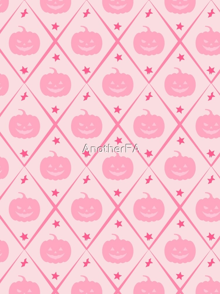 Halloween Pink Pumpkin Pattern by AnotherFA