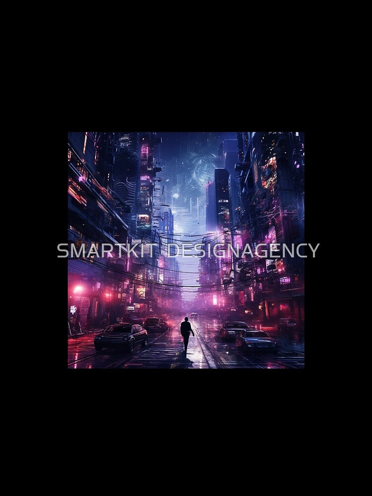 Cyberpunk city by SMARTKIT  DESIGNAGENCY