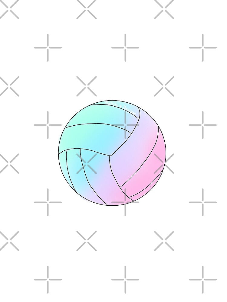 Pastel Volleyball by NakitoDesigns