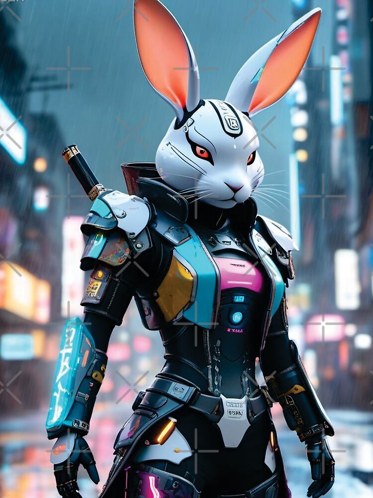 Cyberpunk Rabbit by Decyo