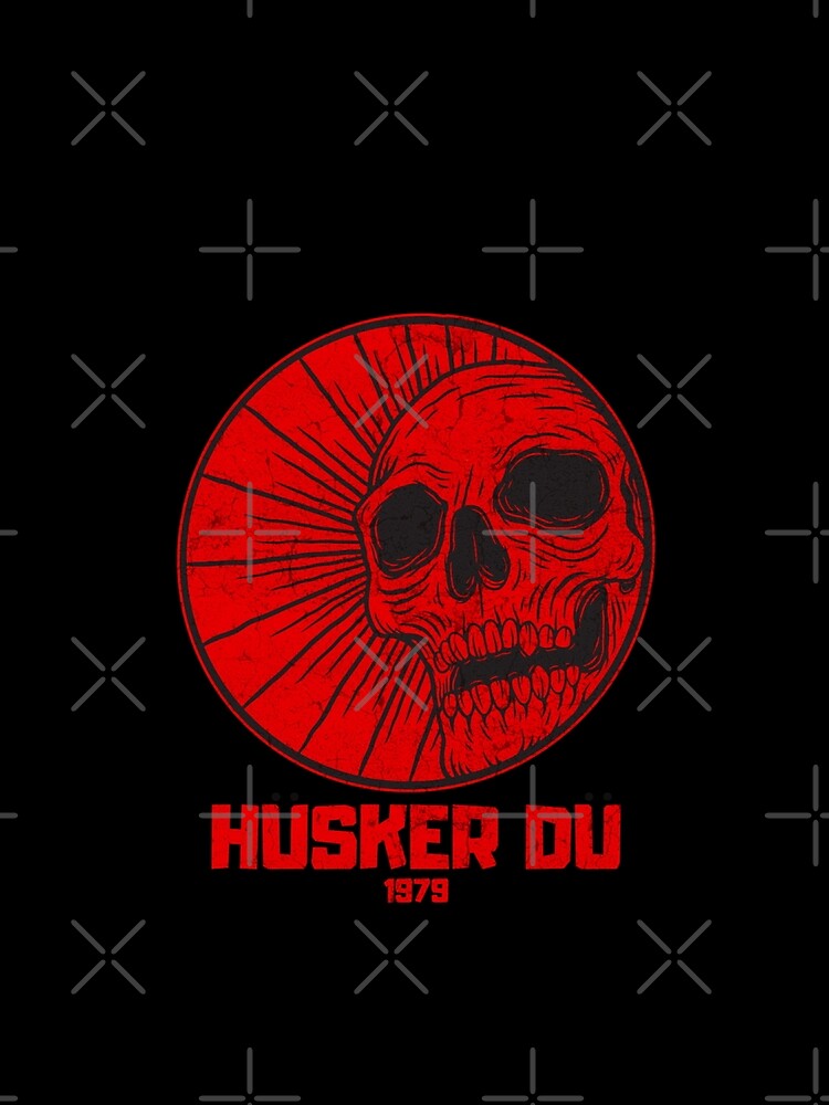 red skull Husker Du vintage vibes Essential by ShopArtBrais