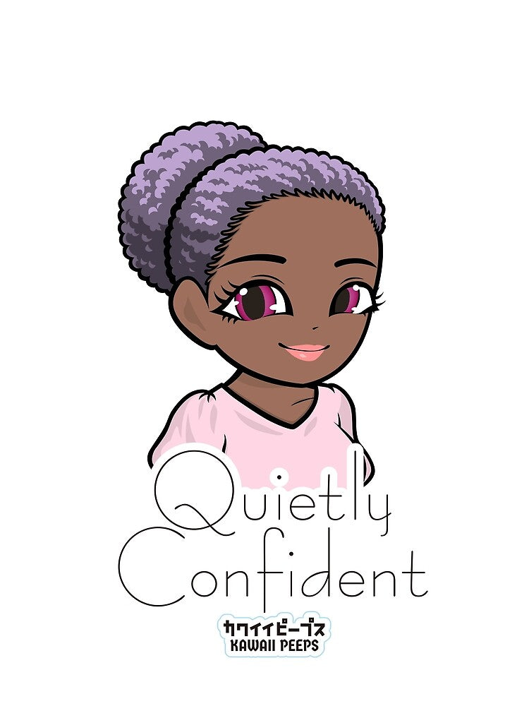 Pastel Power Crew Quietly Confident Kawaii Pastel Self Care Design by P-L-Sardines