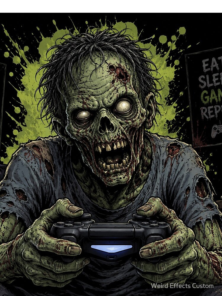 Undead Gamer by Weird Effects Custom