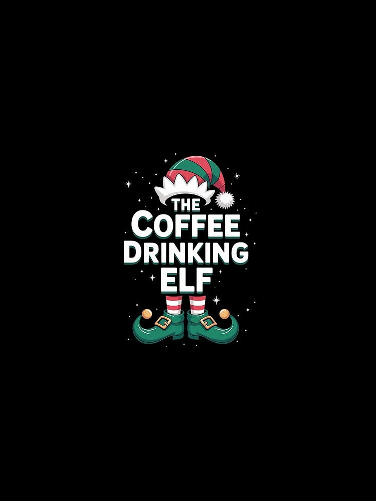 I'm The Coffee Drinking Elf Family Matching Group Christmas by khorbiasieno
