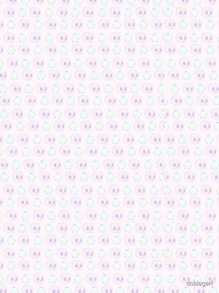 Pastel Ghost Pattern by dobiegerl