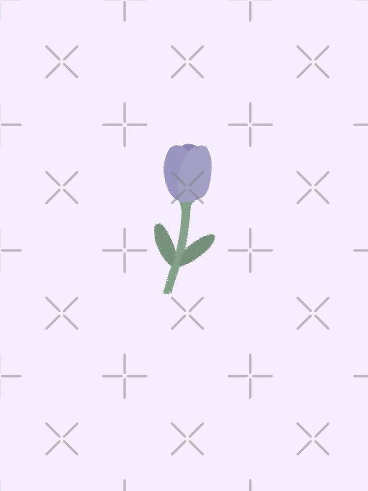 Pastel Purple Tulip by wonderxwander