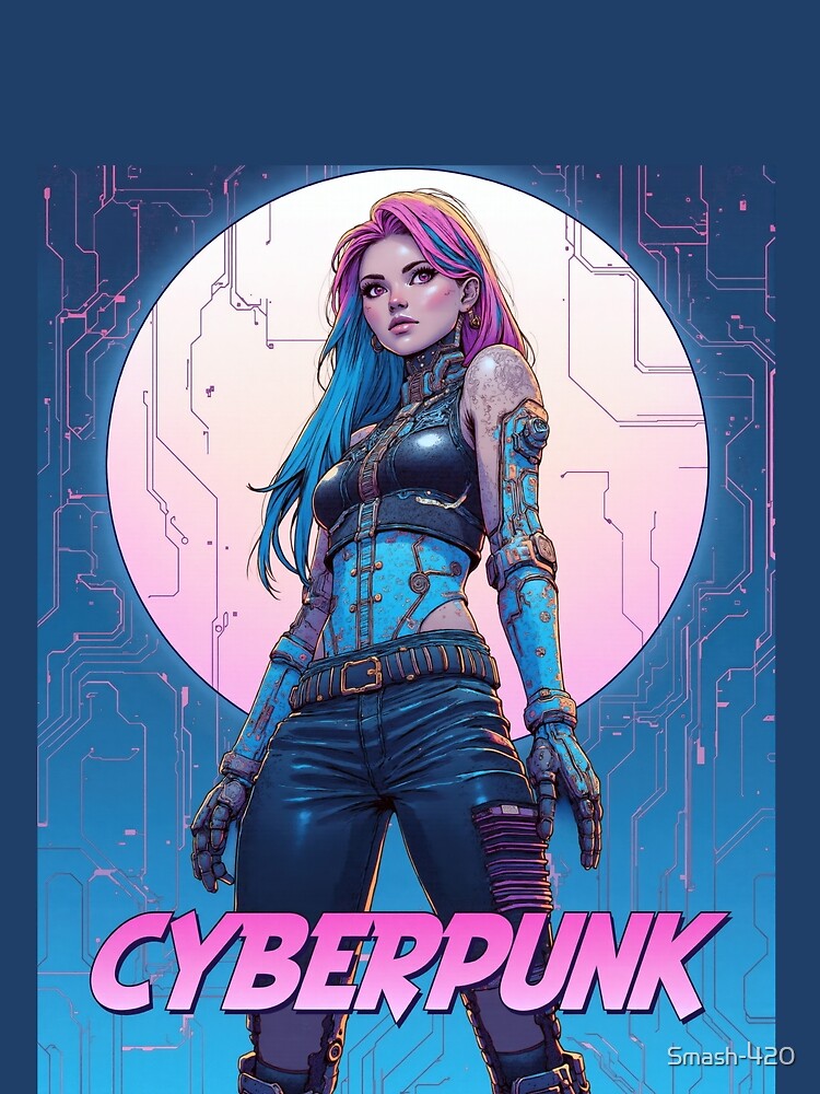 Cyberpunk, Mox, Neon futuristic by Smash-420