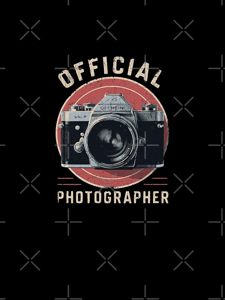 Official Photographer - Cool Photography Lover Camera by Urban-Alien