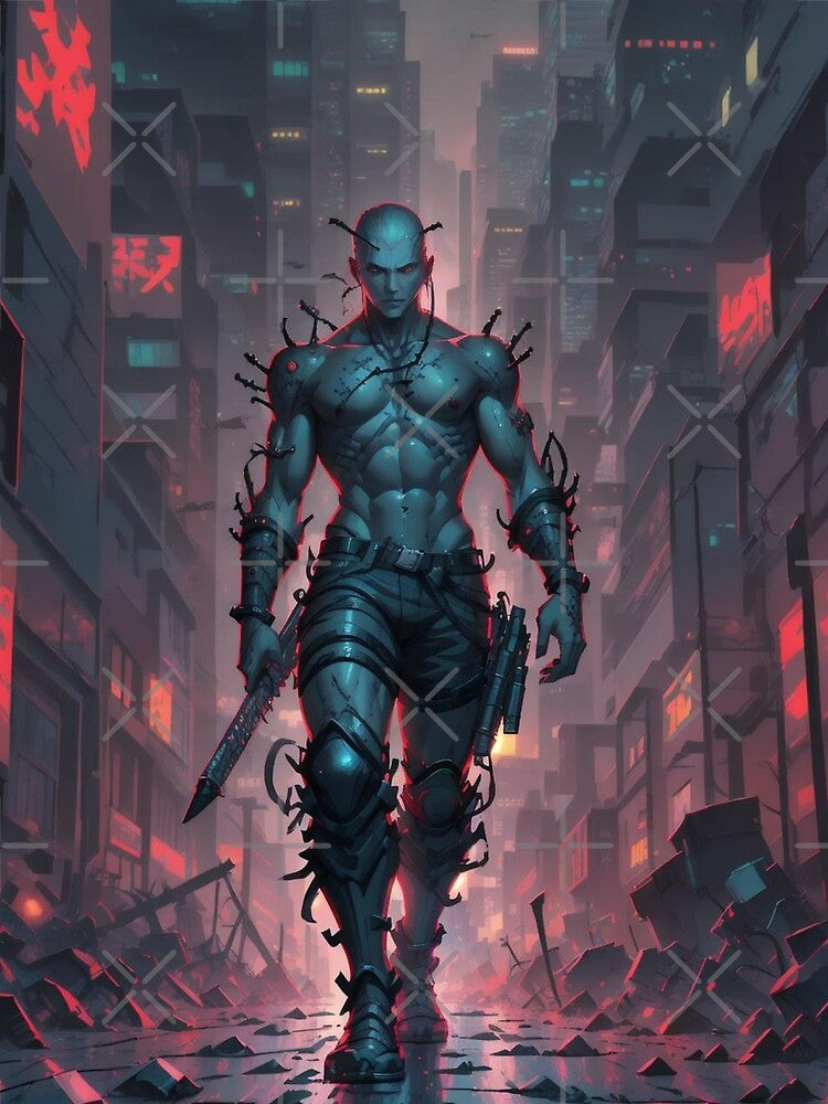 Cyberpunk Berserker by RaF71PrO