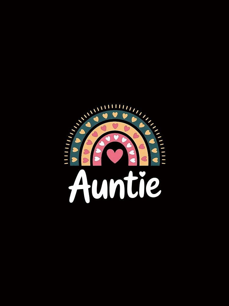 Auntie Rainbow Gifts Family Matching Birthday by margaridroso