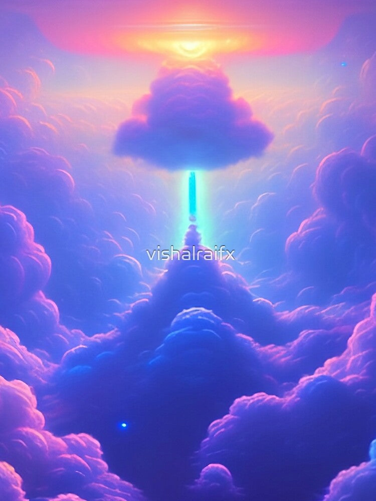 Colorful surreal clouds scenery with vibrant colors 6 by vishalraifx