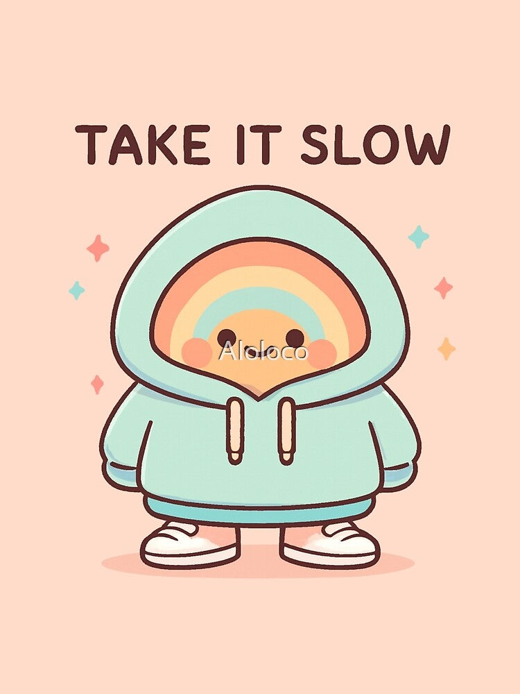 Soft Rainbow | Kawaii Pastel Icon Illustration by Aloloco