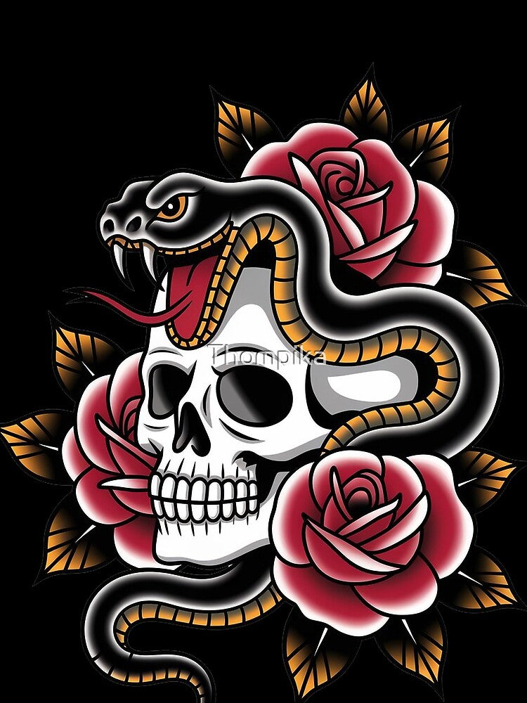 Snake & Skull by Thompika