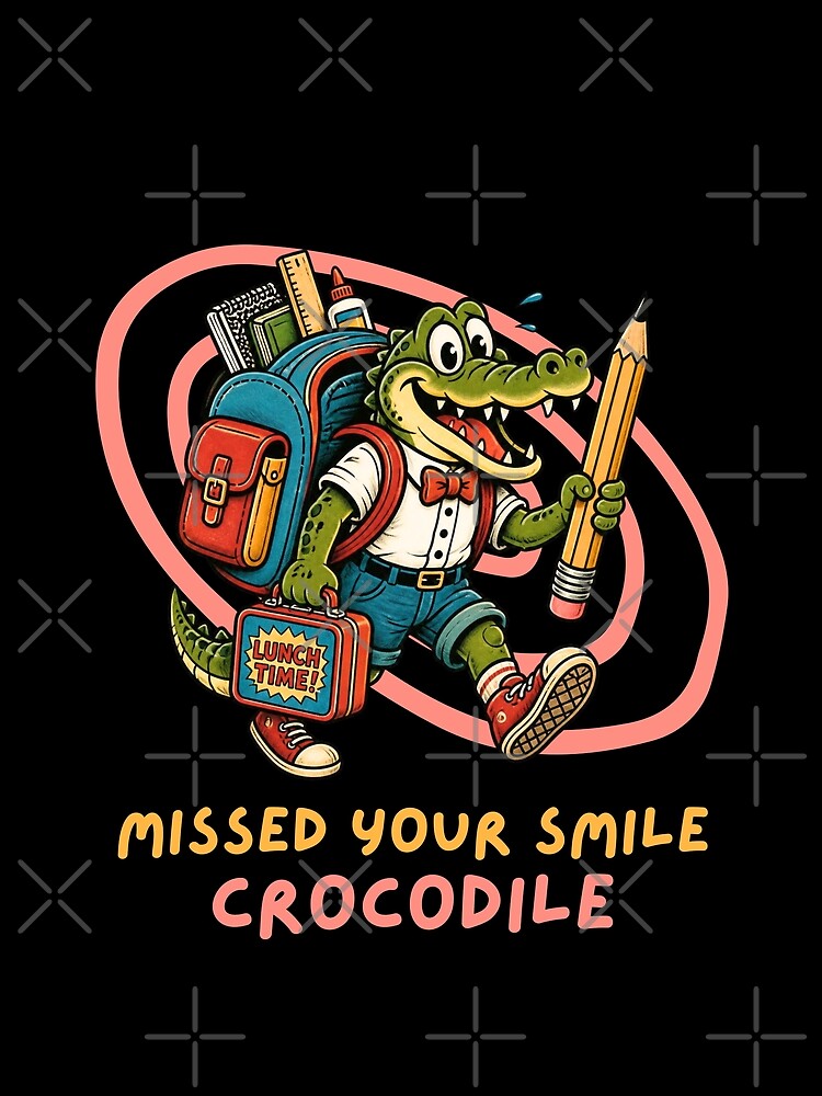 Missed Your Smile Crocodile by tellia-kallisto