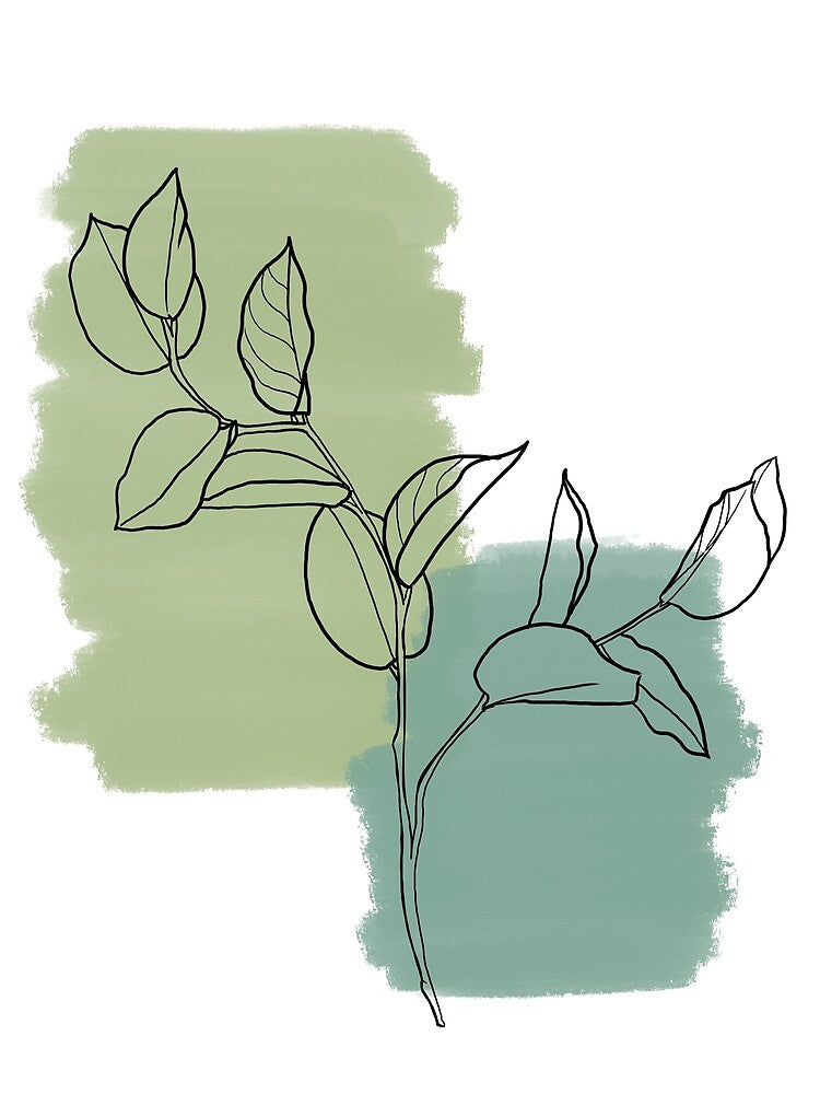 Green Stems by handdrawnxsarah