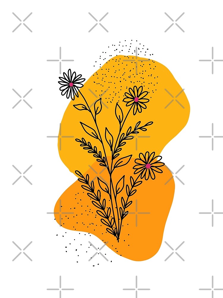 "beautiful abstract bohemian minimal illustration" by tudoo