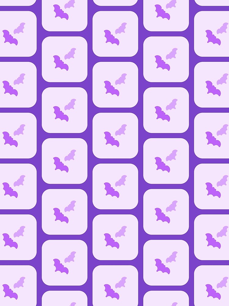 Happy Halloween Holiday | Minimalistic Spooky Bats Pattern by Ainbowz-Artwork