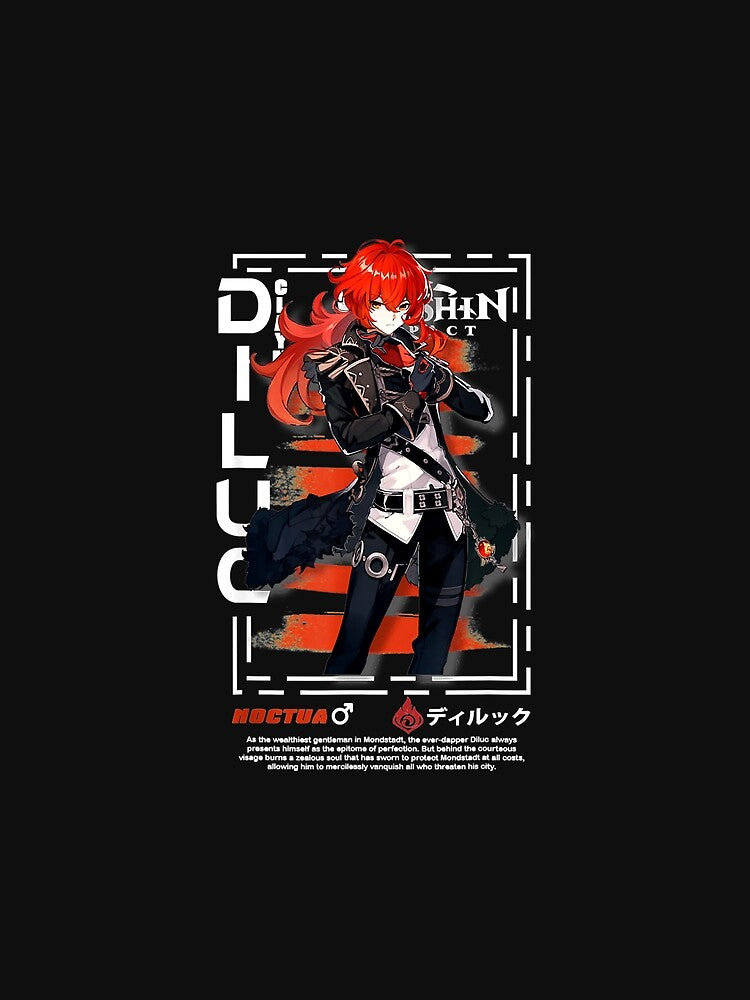 Diluc Streetwear by Rashad93